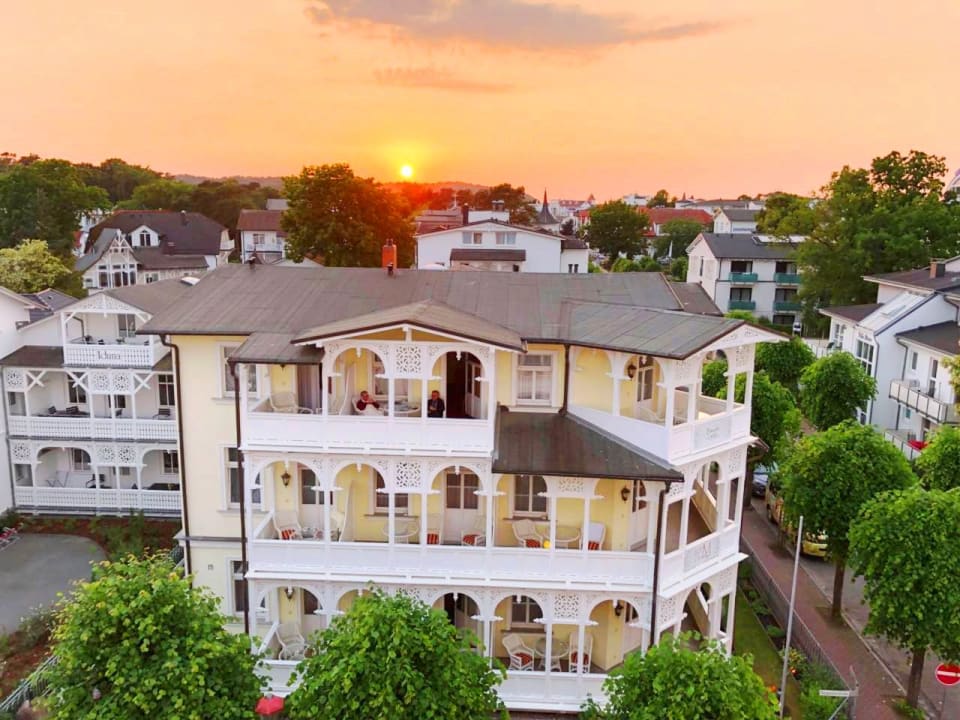 Außenansicht Hotel Garni Villa Meeresgruss