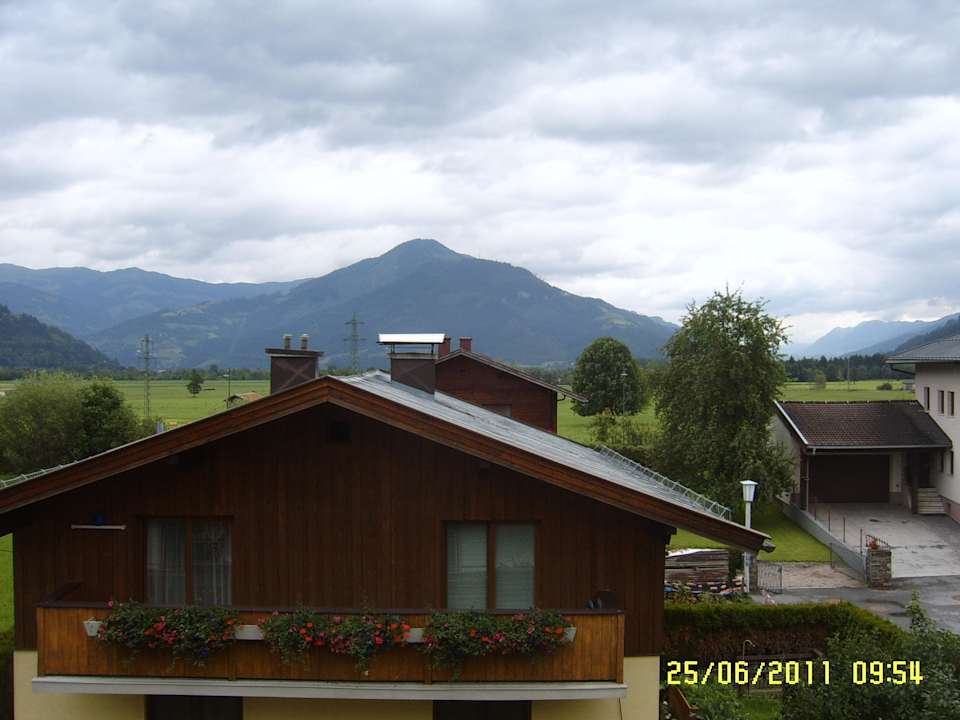 Ausblick vom Balkon Residence Alpin Kaprun