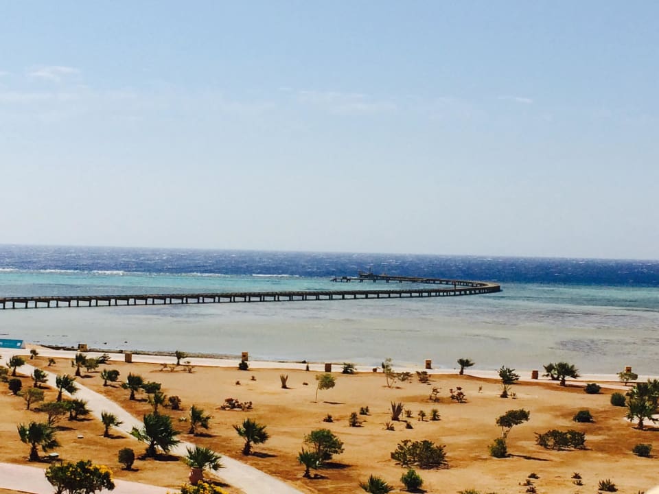 Blick vom Zimmerbalkon Hotel Sheraton Soma Bay Resort