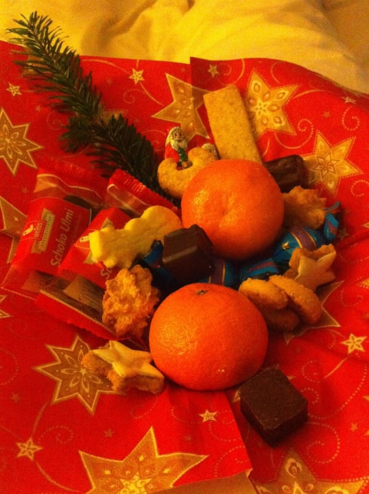 Weihnachts-Begrüssungsteller Dorint Thermenhotel Freiburg