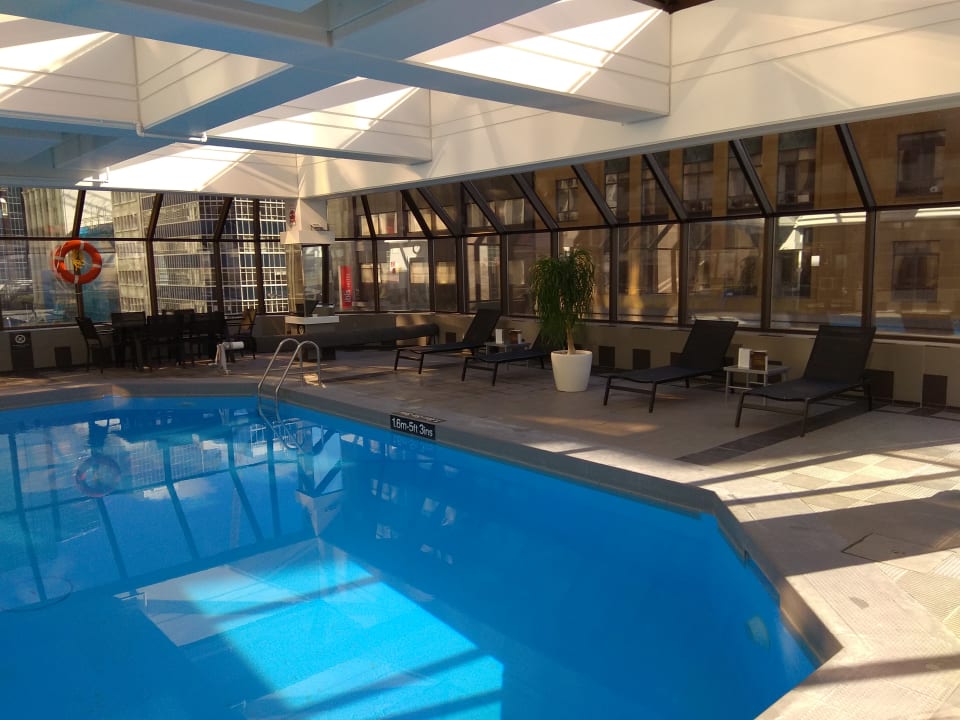 Wunderschone Schwimmbad. Leer wahrend der Tages Hotel InterContinental Wellington