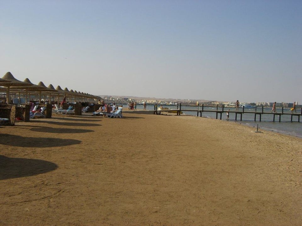 Blick in Richtung Steg und Madinat Makadi Stella Beach Resort & Spa Makadi Bay