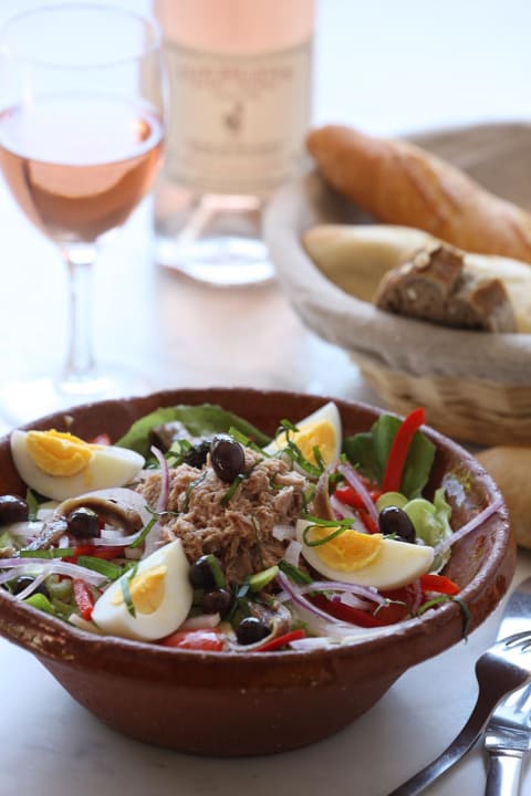 Salade nicoise Hotel La Ferme D'Augustin