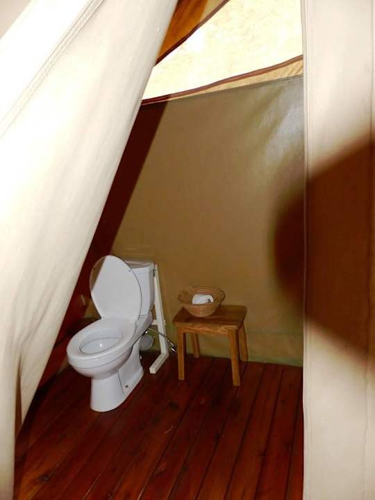 Toilette Hotel Mantana Tented Camp