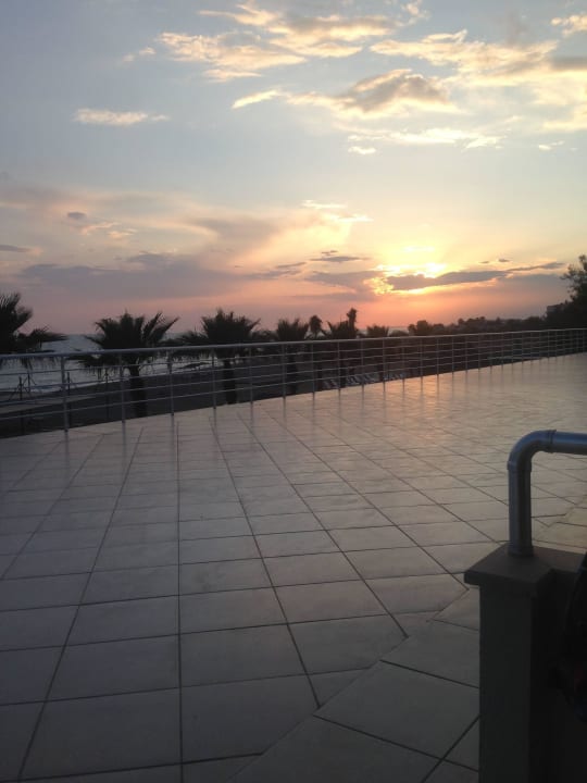 Blick vom Zimmer  Adora Calma Beach Hotel