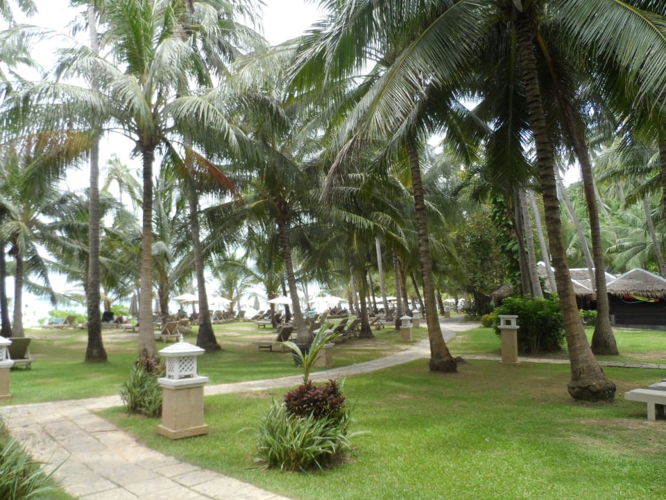 Garten vom Zugang Cape Panwa Hotel