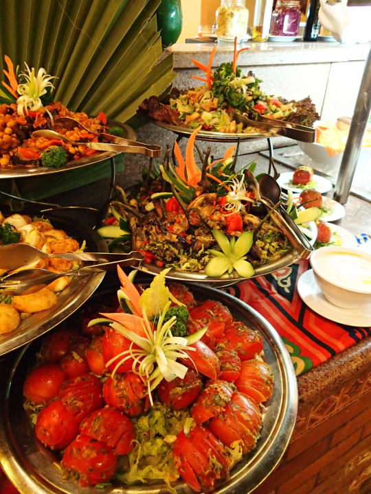 Büffet Jaz Makadi Oasis Resort