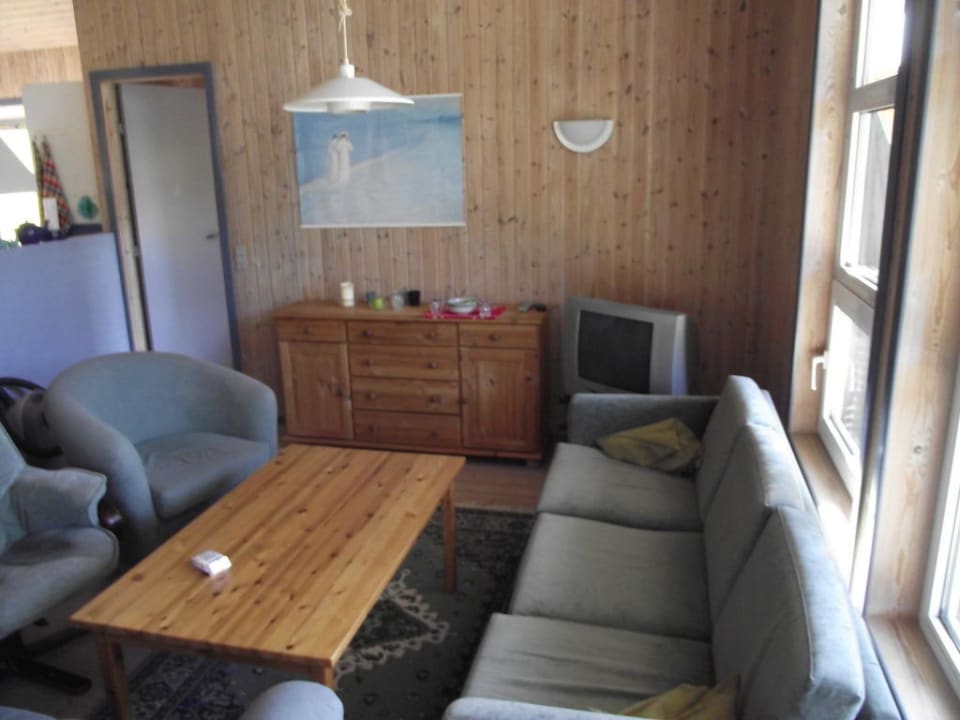 Wohnzimmer Ferienhäuser Overby