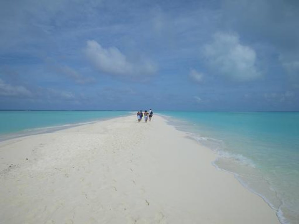 Die Sandzunge Kuramathi Maldives
