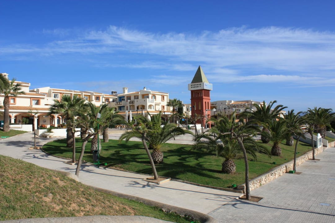 Teil der Hotelanlage blau punta reina