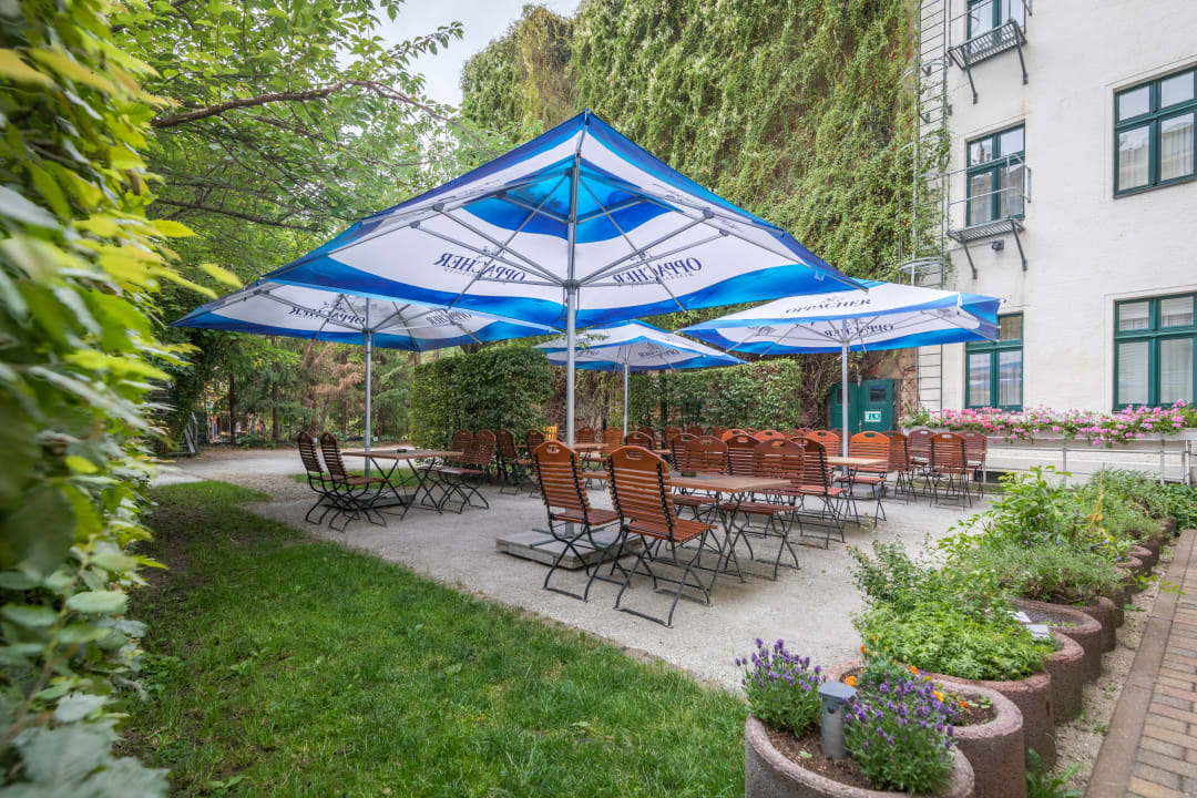 Gartenanlage Galerie Hotel Leipziger Hof