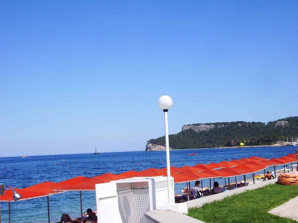 Piękna plaża w Kemer AQI Hydros Club