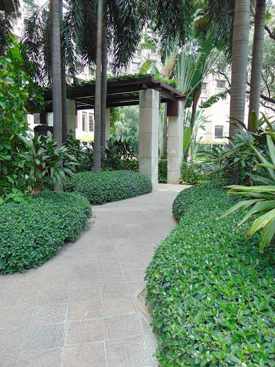 Gartenanlage Hotel Hyatt Regency Delhi