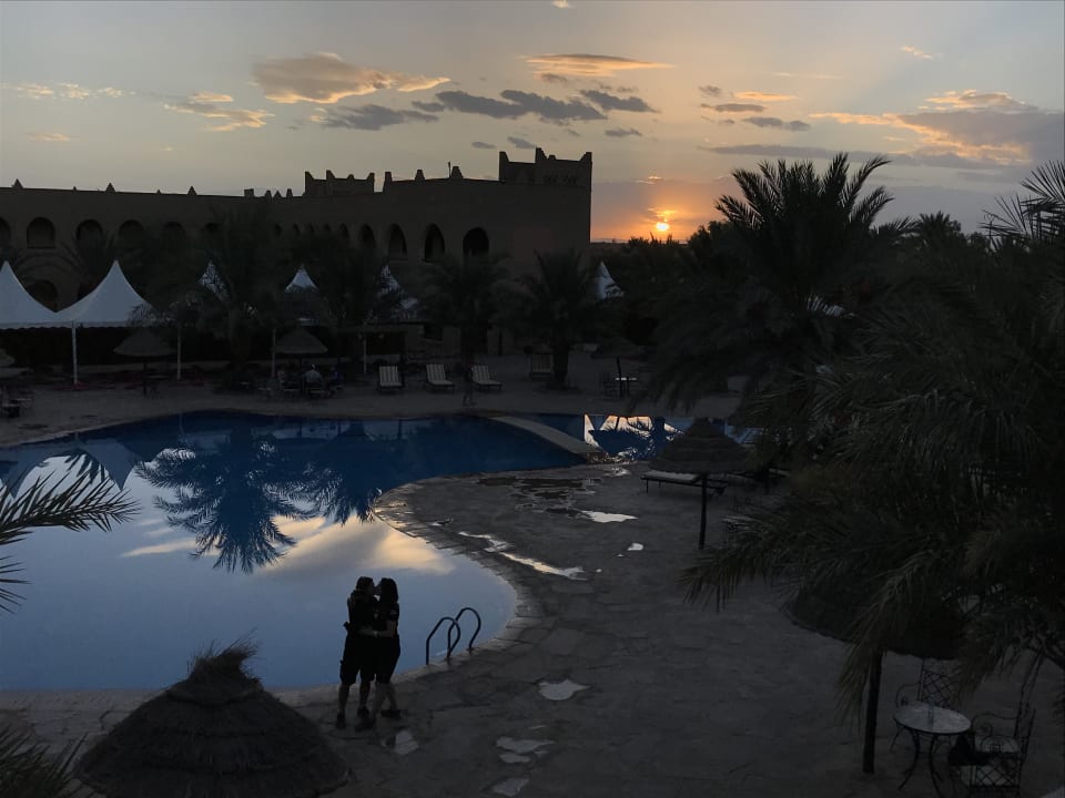 Ausblick Kasbah Hotel Xaluca Arfoud