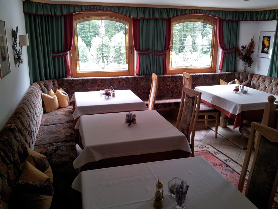 Frühstücksraum Hotel Garni Jakober