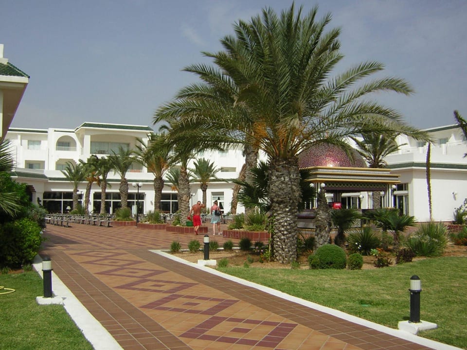 Blick auf die Außenbar vom Pool aus Occidental Marco Polo