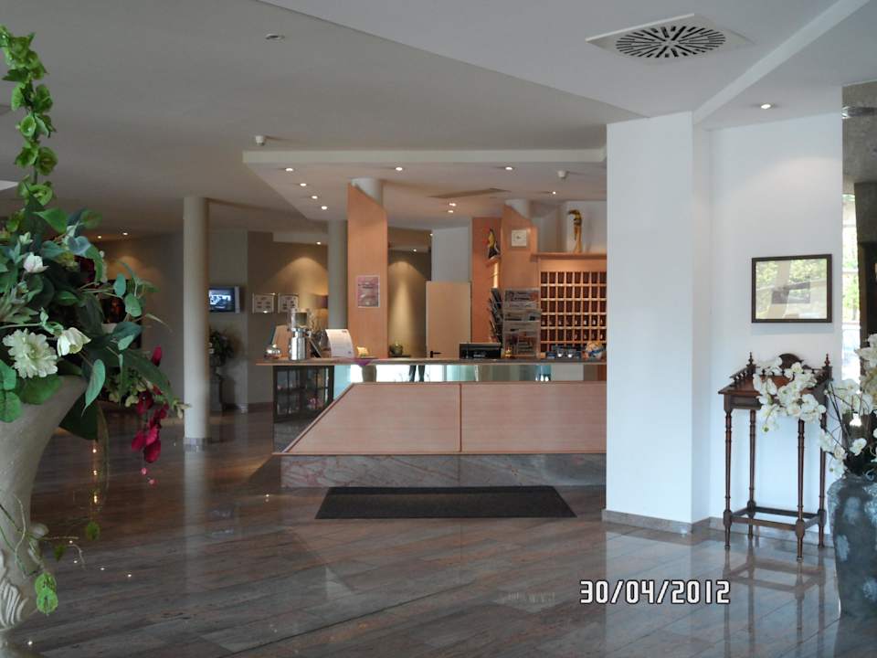 Rezeption Van der Valk Landhotel Spornitz