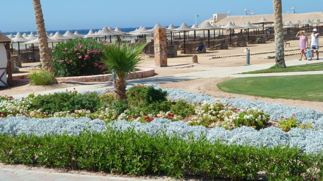 Blick Richtung Strand Jaz Dar EL Madina