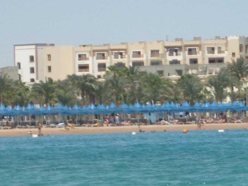 Vom Tretboot aus The Grand Hotel Hurghada
