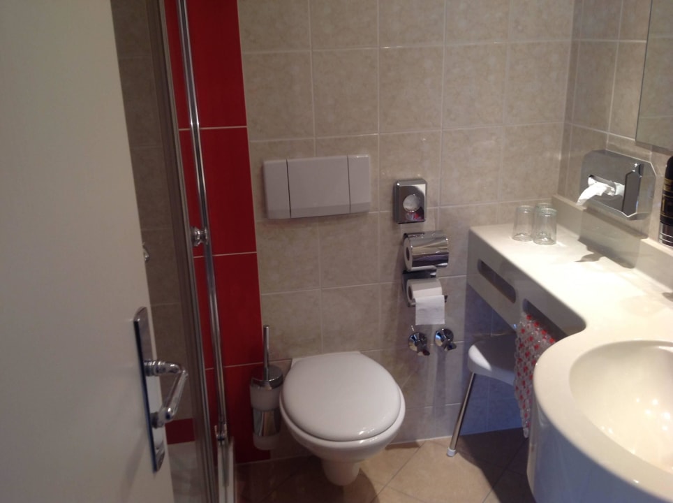 Kleines Badezimmer  Spreewaldhotel Stephanshof