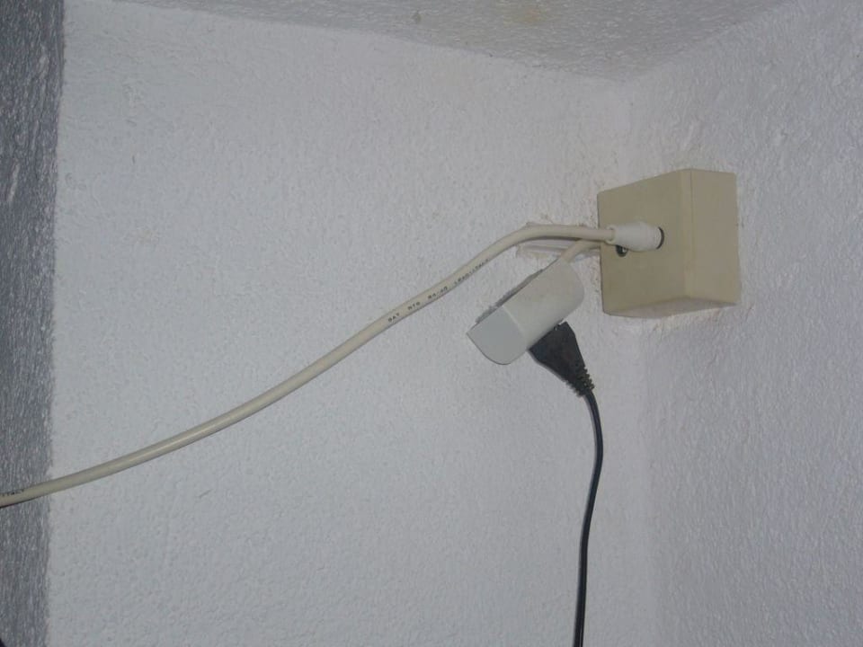 Steckdose im Zimmer Nafsika Hotel - Adults Only