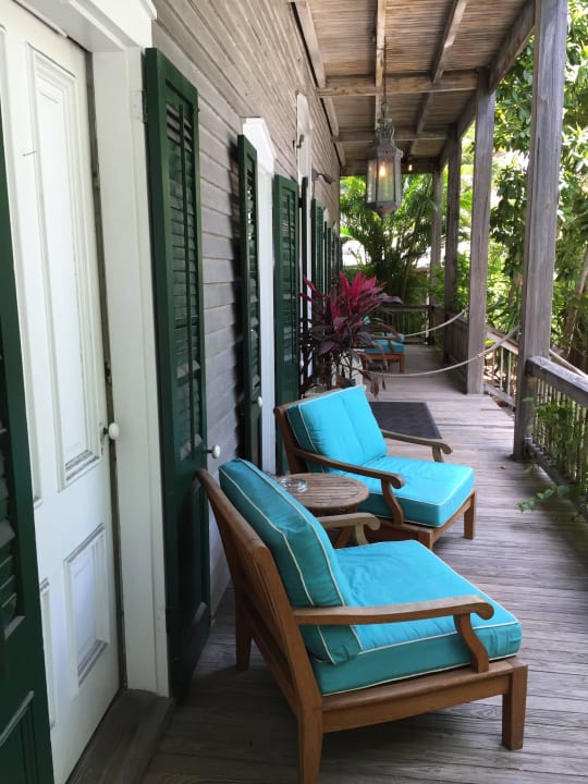 Private Terrasse  Cypress House Hotel in Key West - Adults only
