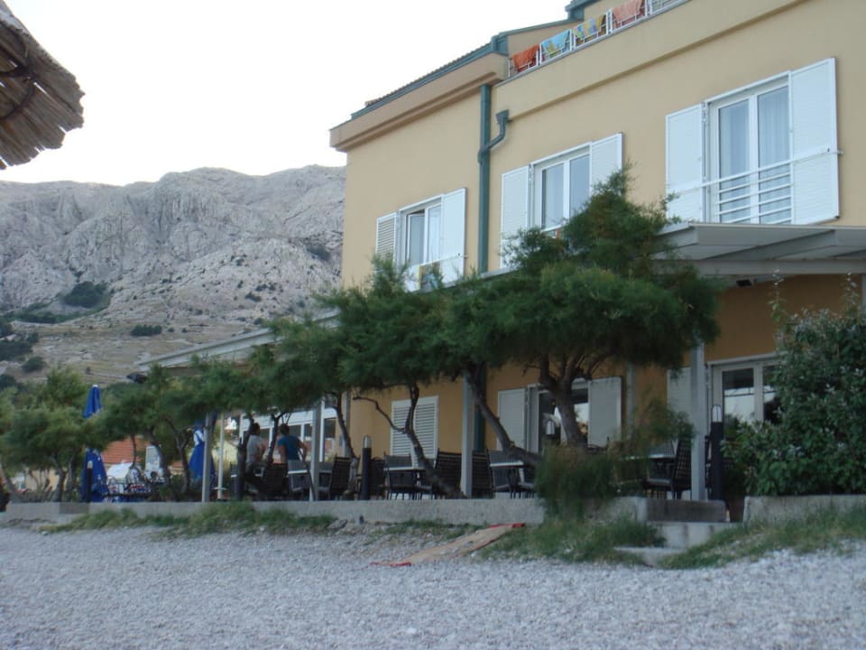 Hotel von der Strandseite Hotel Tamaris