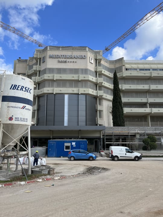 Außenansicht Hipotels Mediterraneo