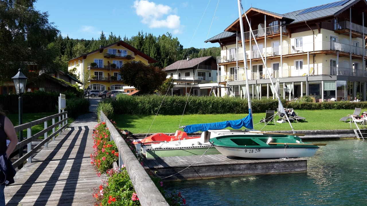 Gartenanlage Hotel Stadler am Attersee