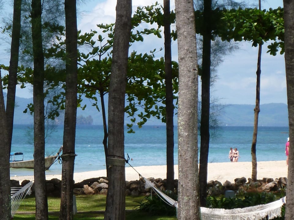Vom Pool aus fotografiert Dusit Thani Krabi Beach Resort