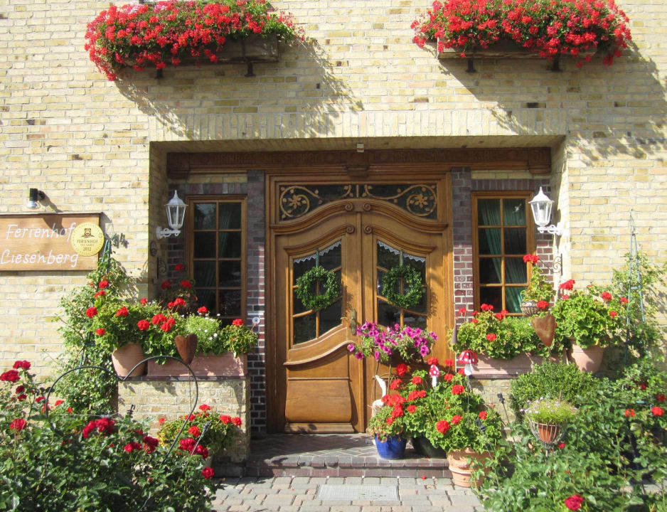 Lobby Ferienbauernhof Liesenberg mit Meerblick