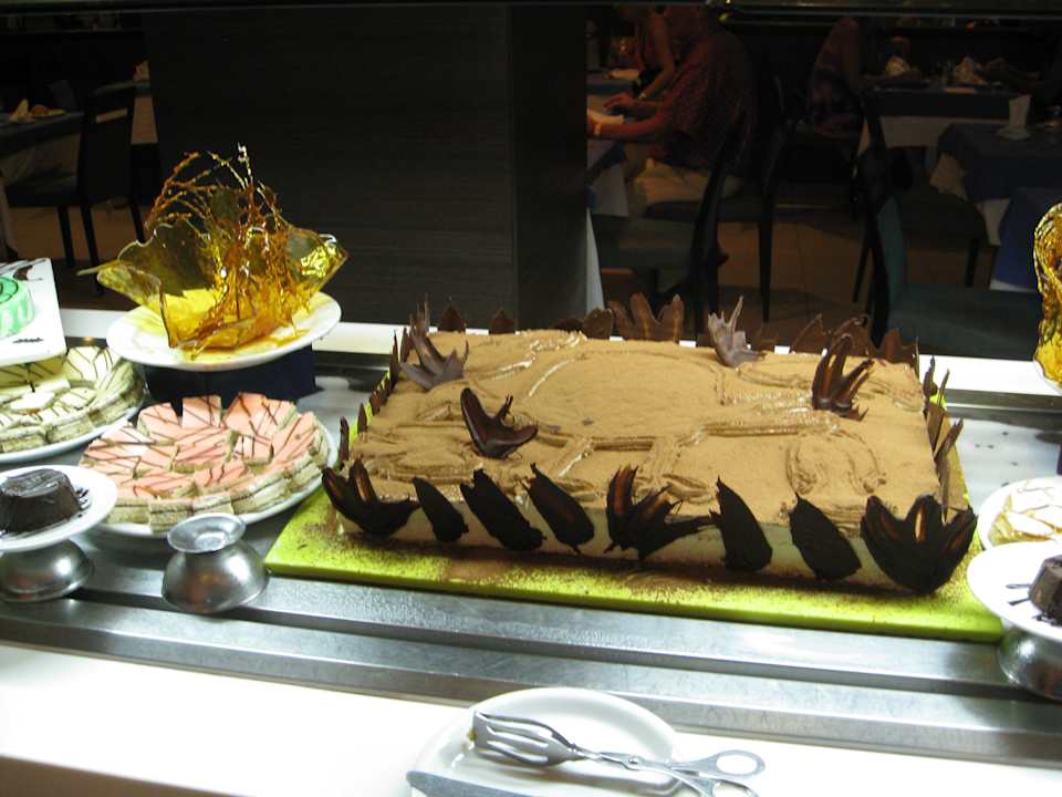 Dessert auswahl Hotel Rosa Beach