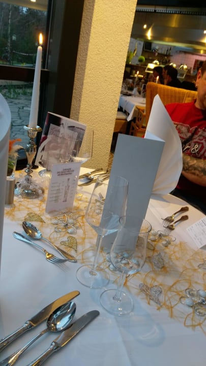 Candle light dinner Sonnenhotel Hoher Hahn