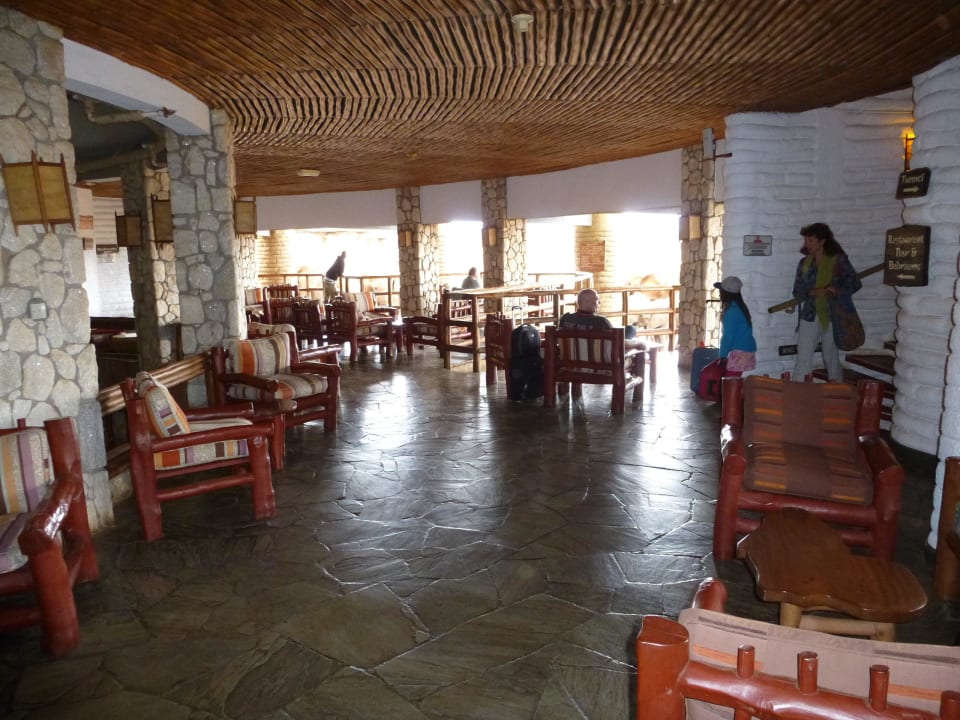 Hier konnte man die Elefanten beobachten Taita Hills Safari Resort & Spa