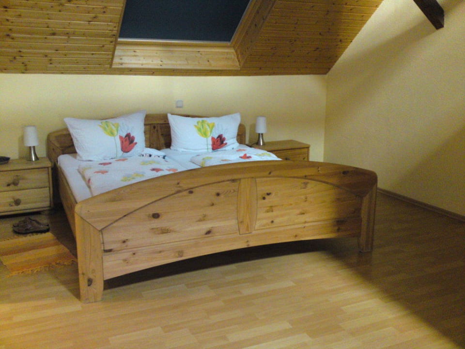 Bett Gästehaus am Schlossberg