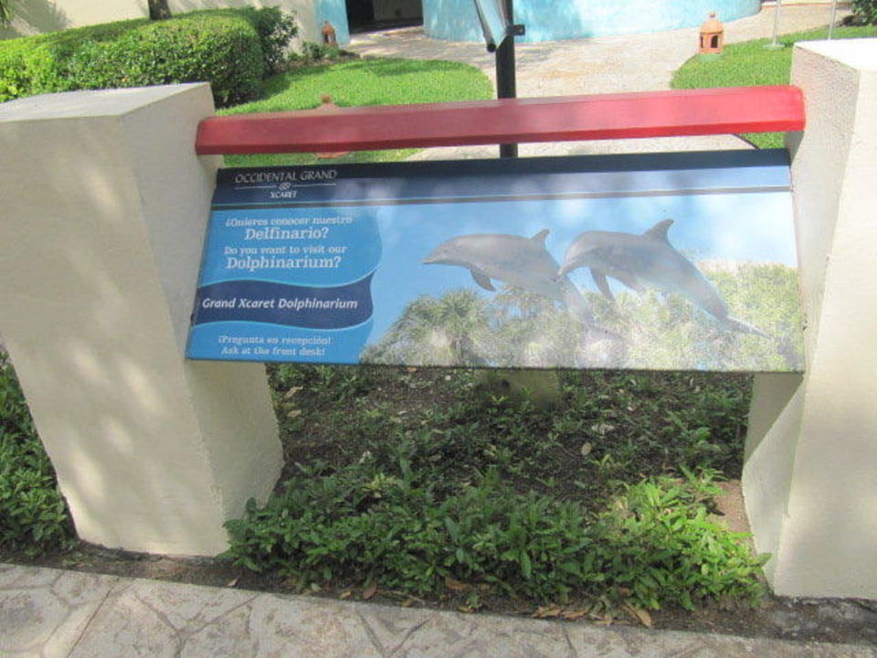 Teren hotelowy Occidental at Xcaret Destination
