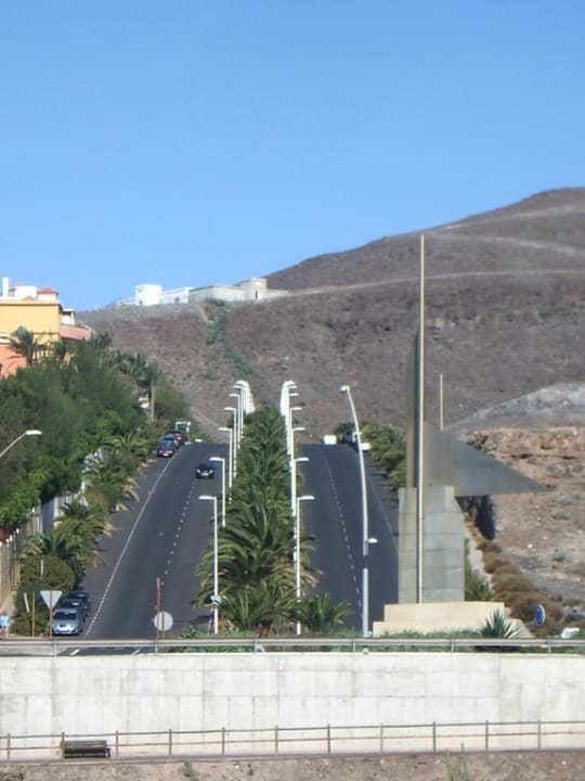 Der Weg zum Hotel Occidental Jandía Mar