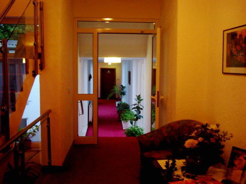 Flur zu anderesn Zimmern AKZENT Hotel Zur Post