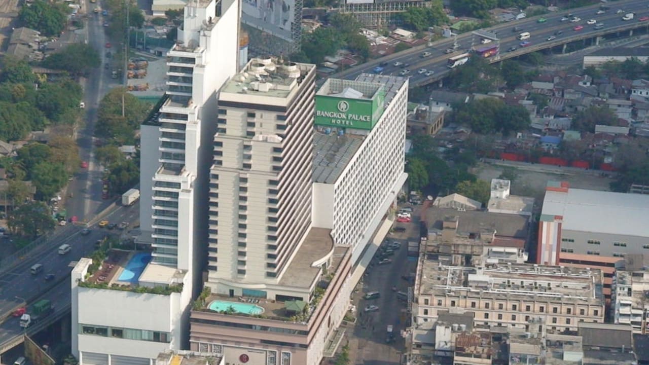 Widok na hotel Hotel Bangkok Palace