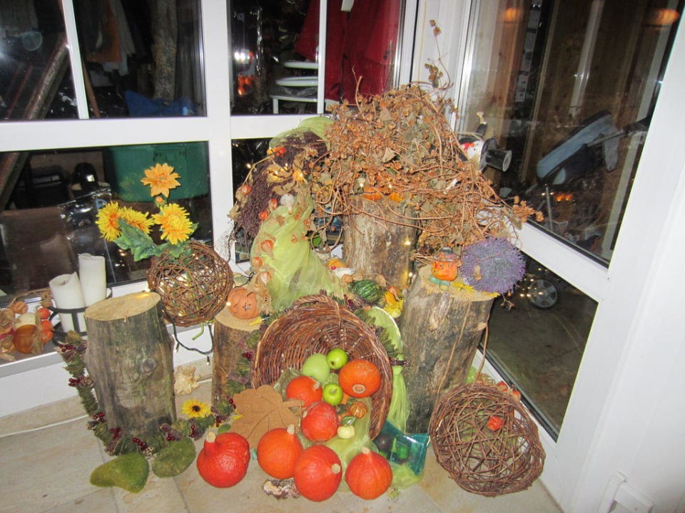 Herbstdeko Hotel Reiterhof Altmühlsee