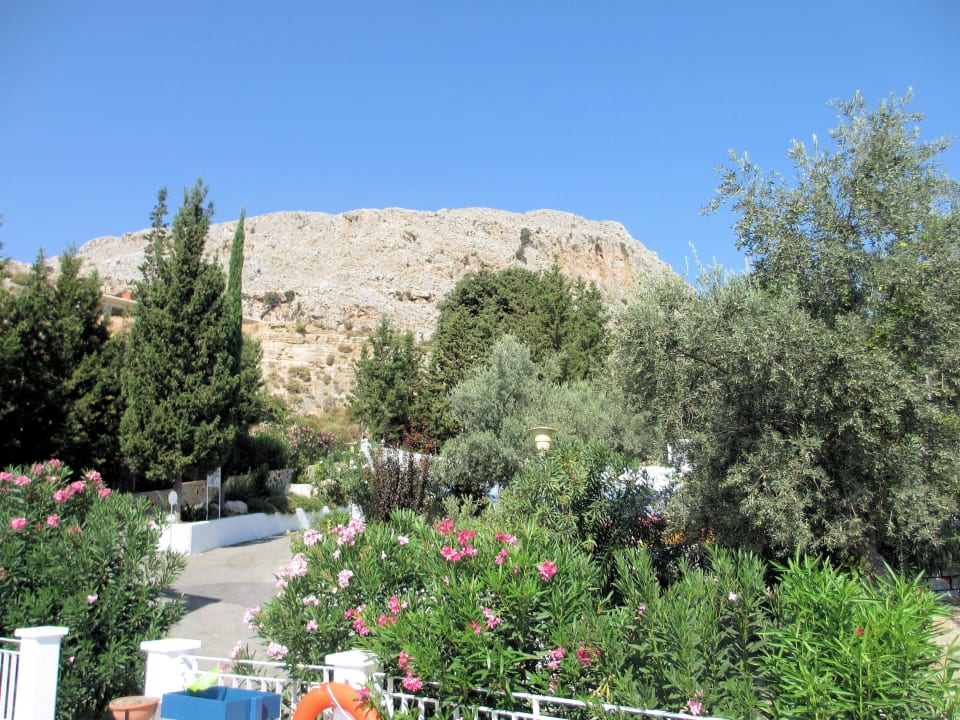 Ausblick hinter das Hotel alltoura Club Hotel Porto Angeli Beach Resort