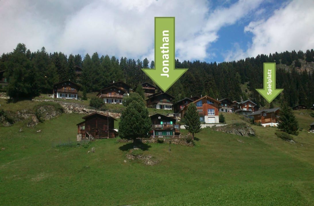 Lage in Siedlung Golmenegg/Flesch Ferienwohnung Jonathan Parterre