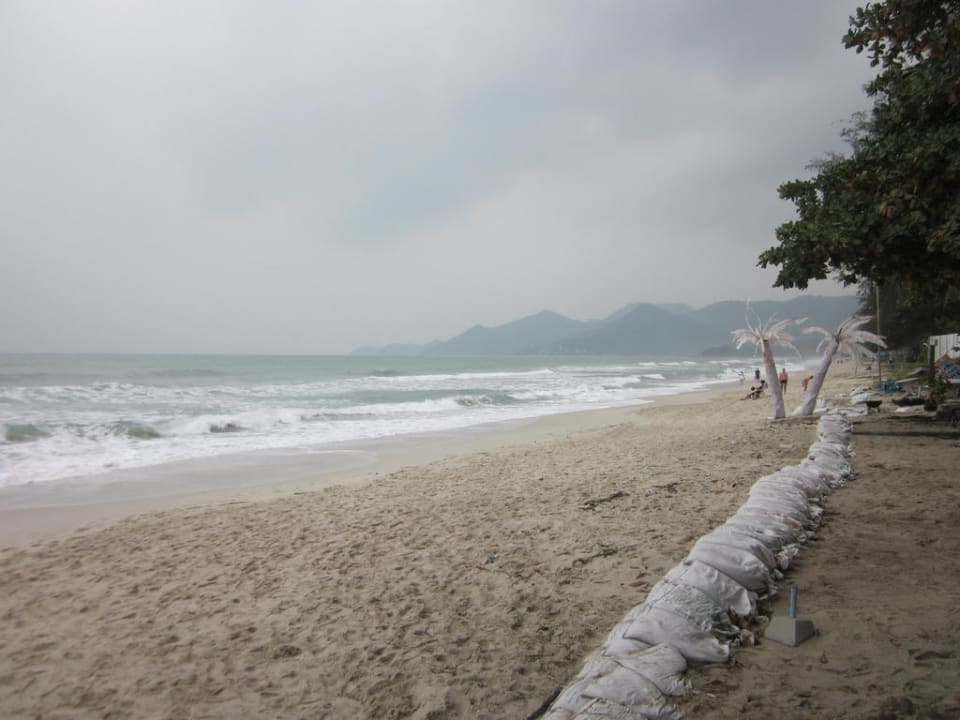 Sandsackbarriere Banana Fan Sea Resort