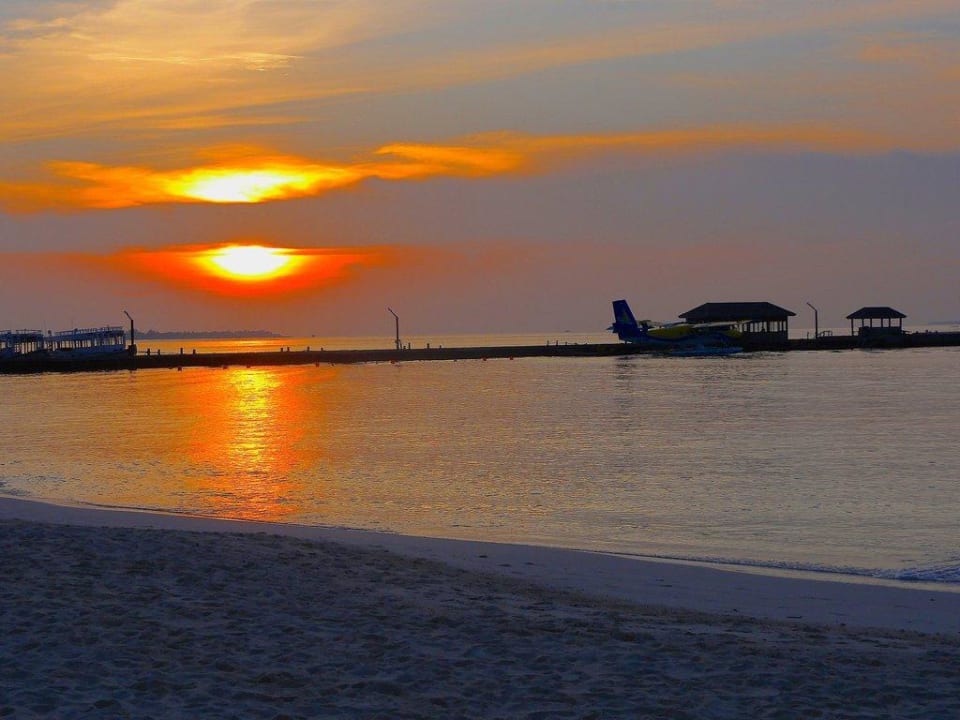 Sonnenaufgang Jacuzzi Beach Villa Nr.114 Kuredu Kuredu Island Resort & Spa