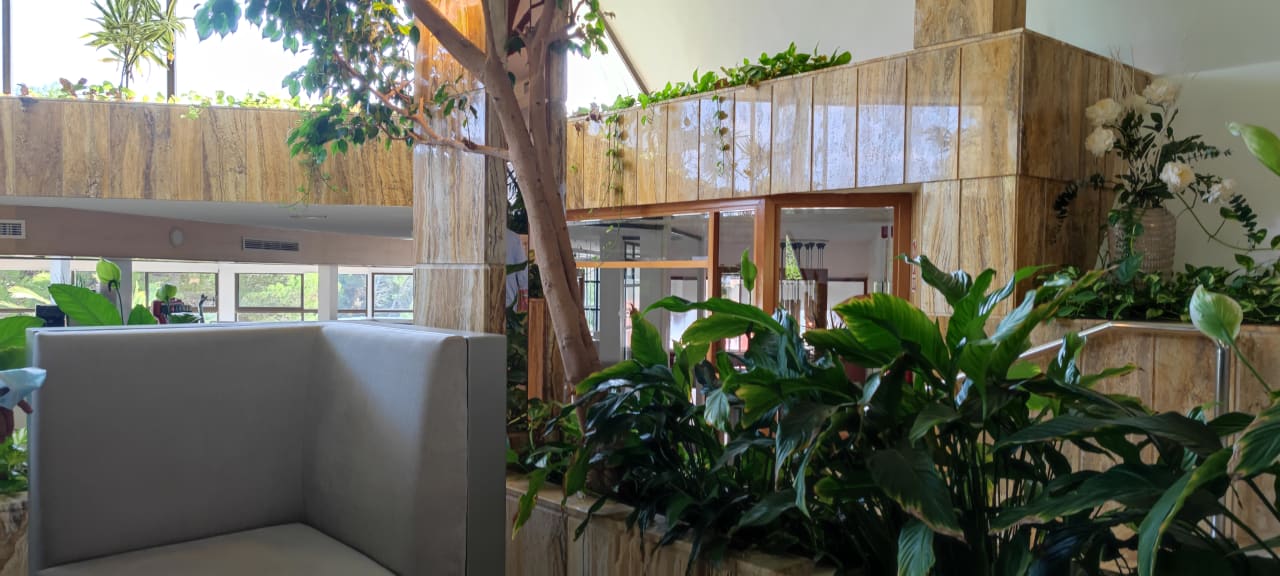 Lobby Hotel Exagon Park