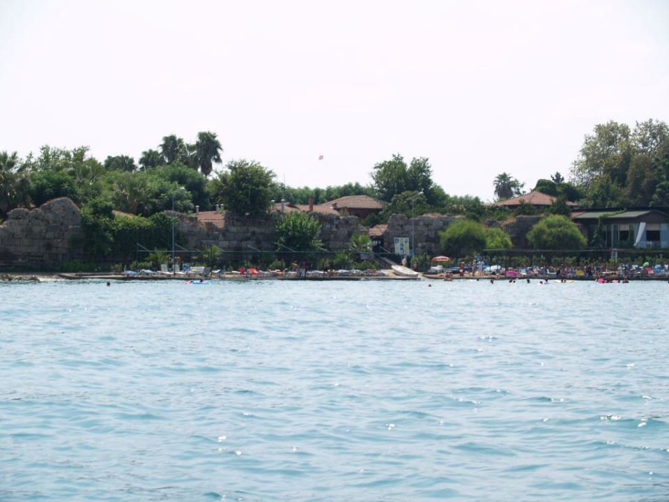 Hotel von der Meerseite aus gesehen Can Garden Beach