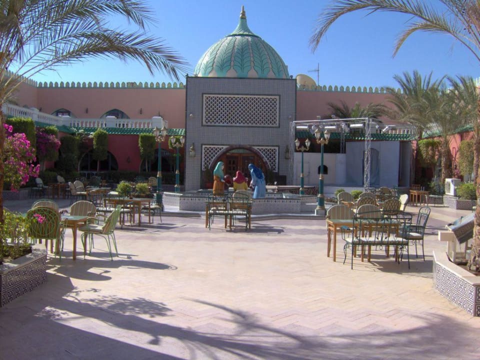 Terrasse Pickalbatros Alf Leila Wa Leila Resort - Neverland Hurghada