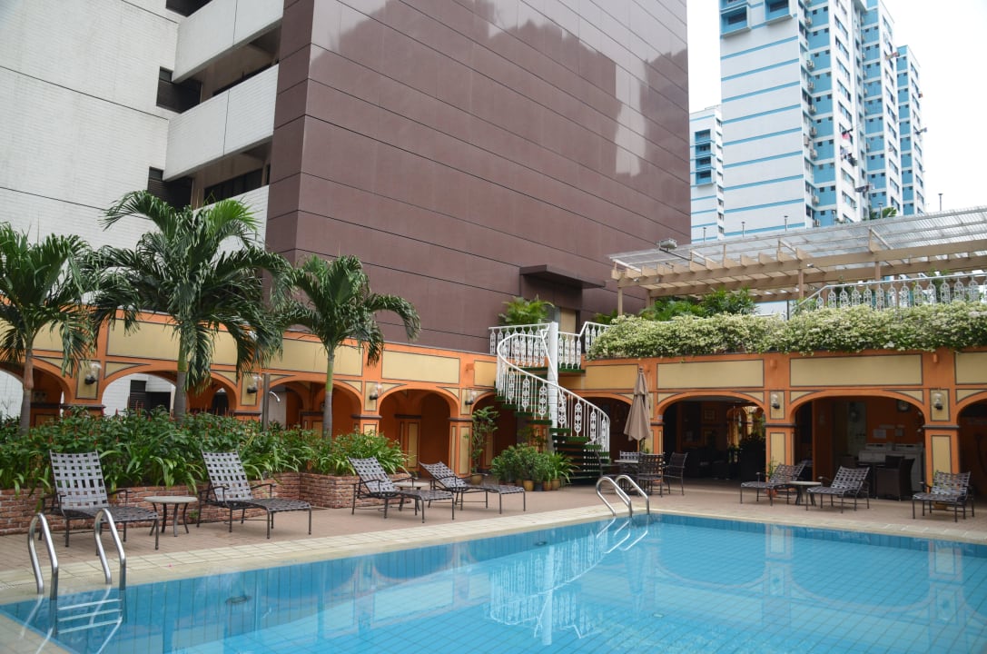 Pool, 4. Etage Hotel Grand Pacific