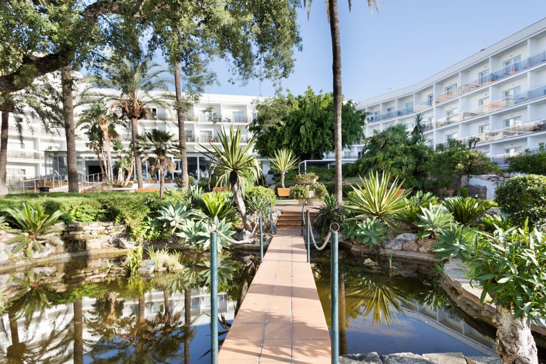 Gartenanlage Hotel Best Siroco