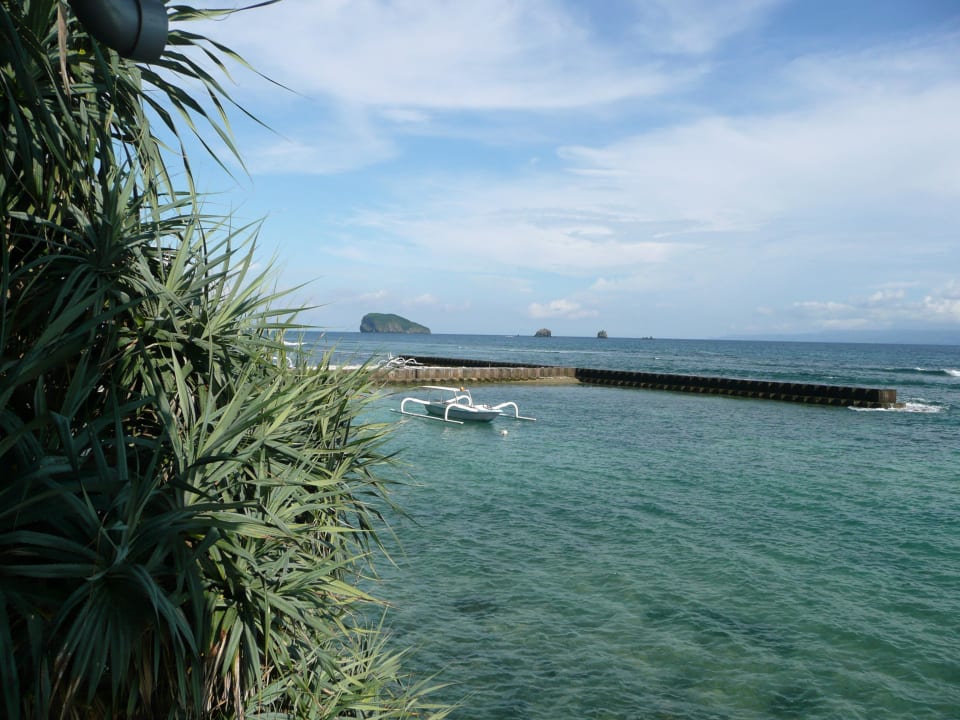 Ausblick vom Restaurantbereich The Natia Hotel